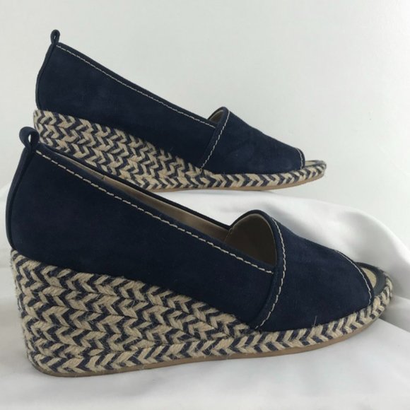 Donald/Pliner Suede Wedge Espadrilles - Picture 3 of 5